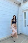 Annabella Midi Saten Etek 4445 Vizon