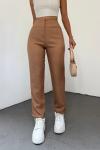 Arka Fileto Pantolon 23422 Vizon