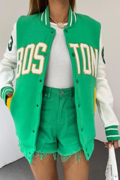 Boston Kolej Ceket 3778 Yeşil