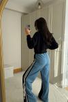 Brooklyn Jean Detay Bağcıklı Takım 2627 Siyah