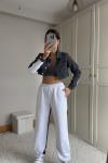 Daisy Jean Ceket Detay Takım 2650 Gri