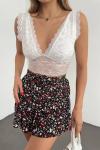 Dantelli Bralet 10168 Beyaz