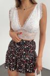 Dantelli Bralet 10168 Beyaz