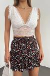 Dantelli Bralet 10168 Beyaz