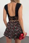 Dantelli Bralet 10168 Siyah