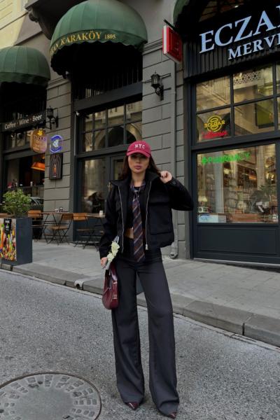 Jerry Kaşe Cep Detay Ceket 3585 Siyah