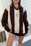 Jose Polo Yaka Sweatshirt 1907 Acı Kahve