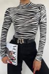 Karen Desenli Bluz 10048 Zebra