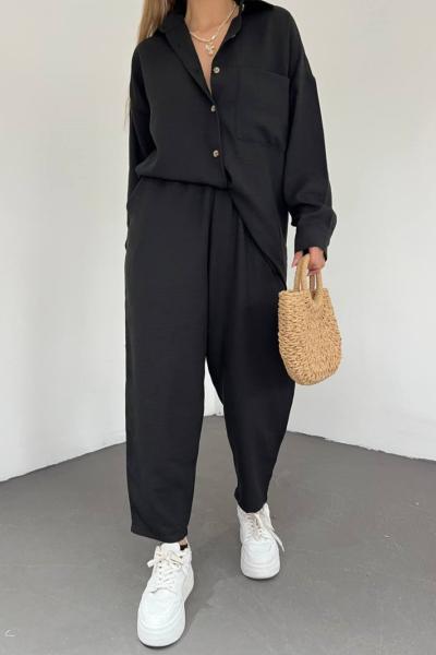 Keten Takim Y24 10277 Siyah