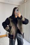 Kevin Oversize Tasarım Kaban 50024 Haki