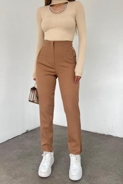 Ön Flatolu Pantolon 22311 M3x Vizon