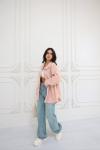 Oversize Ceket 39011 Pudra