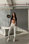Renkli Mom Natural JeAn 1003 Taş Rengi