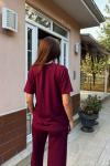 Wang V Yaka İkili Takım 5846 Bordo
