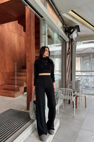 Zane Triko İkili Takım 0025 Siyah