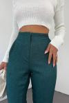 Zara Pantolon 23407 Zümrüt