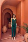 Grace Askılı Kemerli Tulum 582203 Zümrüt