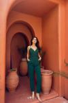 Grace Askılı Kemerli Tulum 582203 Zümrüt