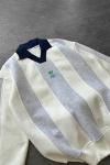 Jose Polo Yaka Sweatshirt 1907 Gri