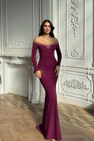 Layana Madonna Yaka Abiye 583101 Mürdüm