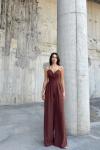 Lilia İp Askı Tulum 582101 G7X D1x Acı Kahve