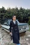 Lola Oversize Kol Detaylı Trençkot 1211  Siyah