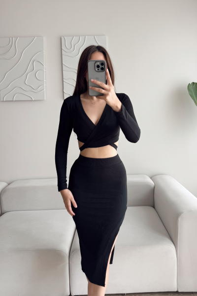 Luiza İkili Takım 202154 Siyah