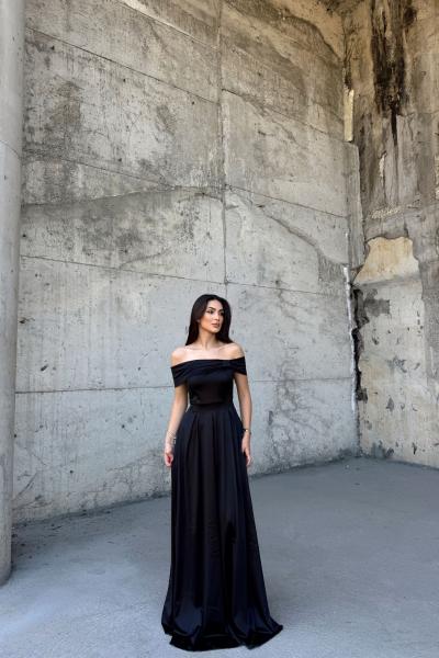 Oliver Madonna Yaka Abiye 582611  Siyah