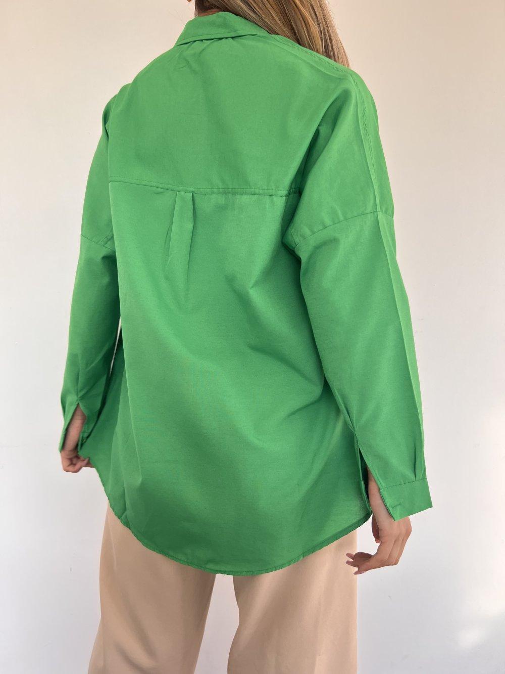 Basic Gömlek 0970 Yeşil