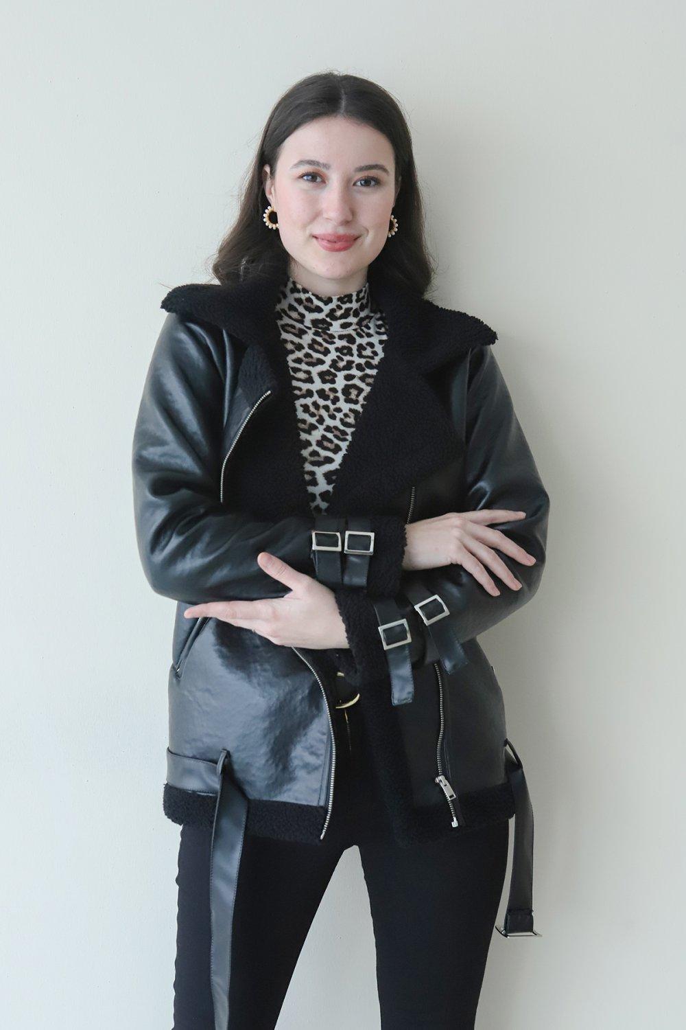 Kemer Model Zara Ceket Siyah