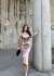 Calia Kemer Detay Saten Elbise 95416 Vizon