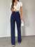 Çizgili Zara Pantolon 10461 Lacivert