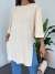 Duble Kol Oversize Tshirt 5615 Krem