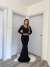 İlay Büzgülü Balık Abiye 581844 A-7 Siyah