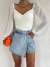 Kolu Tüllü Sandy Bluz 9305 Ekru