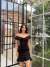 Mossy Fırfır Detay Mini Elbise 581668 Siyah