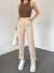 Mabel Paça Düğmeli Pantolon 22359 Taş Rengi