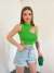 Zincir Detaylı Crop 1205 Yeşil