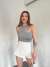 Zincir Detaylı Crop 1205 Gri