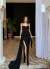 Ariana Gloplu Sim Detay Abiye 583218  Siyah