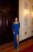 Davina Yırtmaç Detaylı Abiye 583035 Saks Mavisi