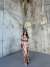 Henna Yarasa Kol Kemer Detay Tasarım Abiye 582649 Vizon