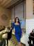 Lara Midi Boy Kalem Elbise 581864 Saks Mavisi