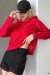Dolly Kapüşonlu İki İplik Sweatshirt 582389 Kırmızı